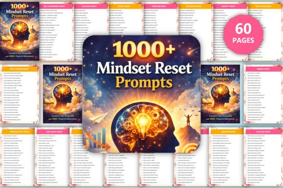 1000 Mindset Reset Prompts: A Practical Evaluation of the Digital Mental Reset System