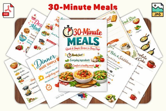 30-Minute Meals: Practical Cooking for Busy Lives