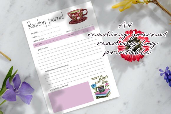 Elevate Your Reading Journey with the Aesthetic Bookworm Reading Log PDF