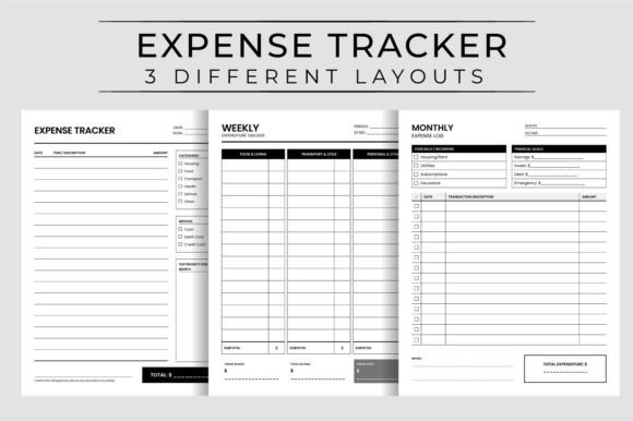 Expense Tracker PDF Interior Layout: A Practical Design Asset