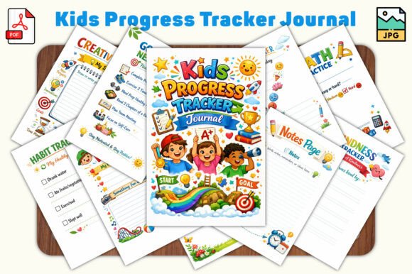 Helping Young Learners Thrive: The Power of a Kids Progress Tracker Journal