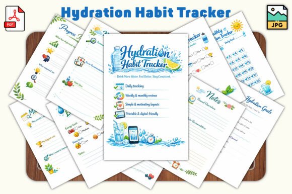 Hydration Habit Tracker: Build a Daily Water Routine for Better Health Consistency