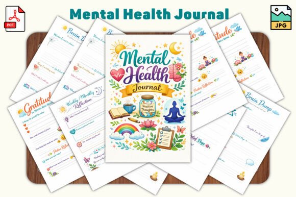 Mental Health Journal: A Practical Tool for Emotional Reflection and Balance