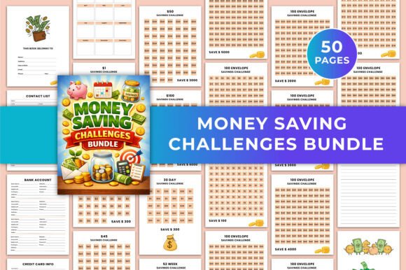 Money Saving Challenges Bundle KDP: A Flexible Tool for Real Financial Goals
