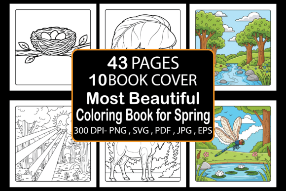 Most Beautiful Coloring Book for Spring Designer’s Edit