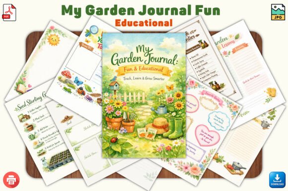 My Garden Journal Fun Educational: A Practical Resource for Gardeners of All Ages