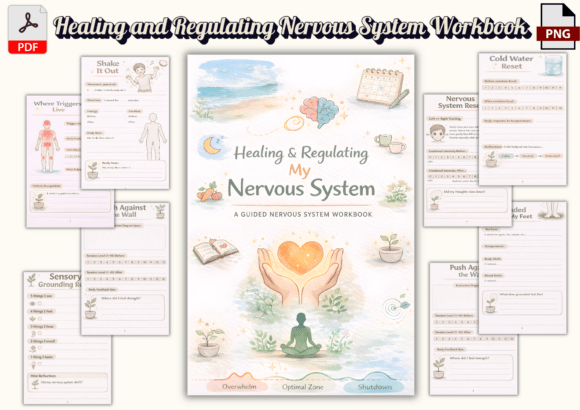 Somatic Therapy Nervous System Workbook: A Practical Guide to Regulation, Resilience, and Daily Calm