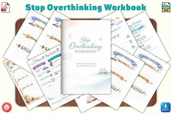 Stop Overthinking Workbook: A Strategic Tool for Mental Clarity and Better Decisions