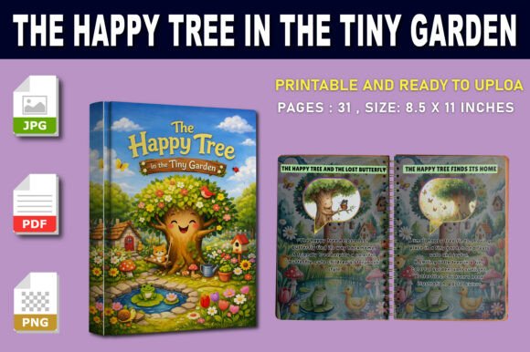 The Happy Tree in the Tiny Garden: A Story That Grows with Purpose